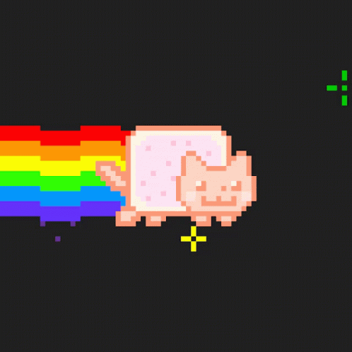 Cat Nyan Cat GIF