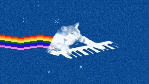 Cat Nyan GIF