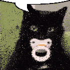 Cat Pacifier Sticker