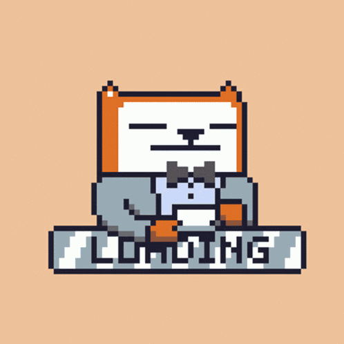 Cat Pixel Art GIF