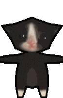 Cat Spin 3d Cat Sticker