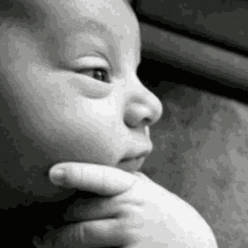 Cat Thinking Baby Thinking GIF