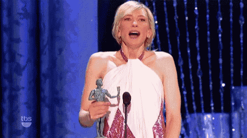 Cate Blanchett Award GIF