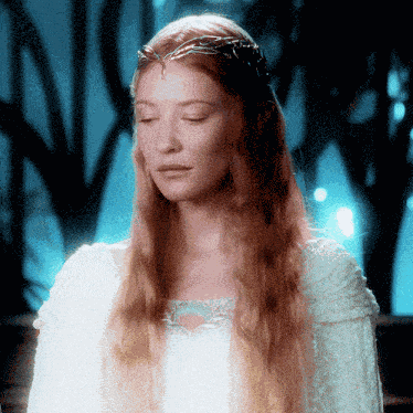 Cate Blanchett Galadriel GIF