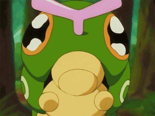 Caterpie Crying GIF