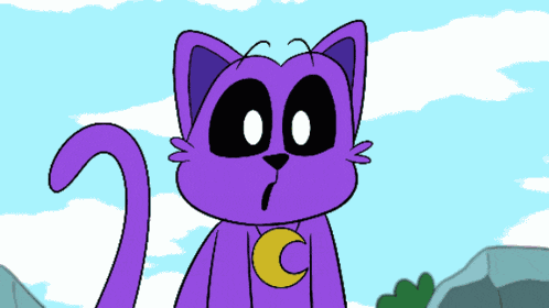 Catnap Head Pat Smiling Critters GIF