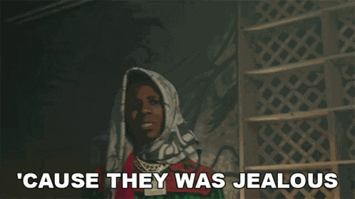 Cause They Was Jealous A Boogie Wit Da Hoodie GIF