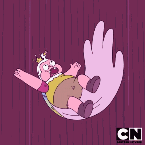 Cayendo Clarence GIF