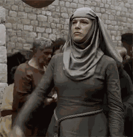 Cersei Lannistare Walk Of Shame GIF