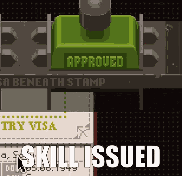 Certificate Skill Issue GIF