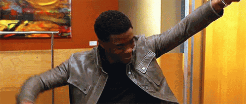 Chadwick Boseman Happy GIF