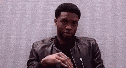 Chadwick Boseman Nope GIF