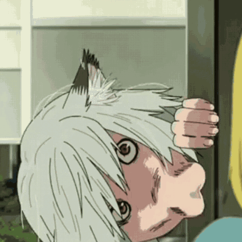 Chain Smoker Cat Neko GIF