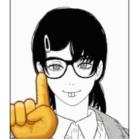 Chainsaw Man Asa Sticker