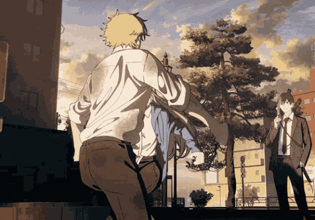 Chainsaw Man Dance GIF