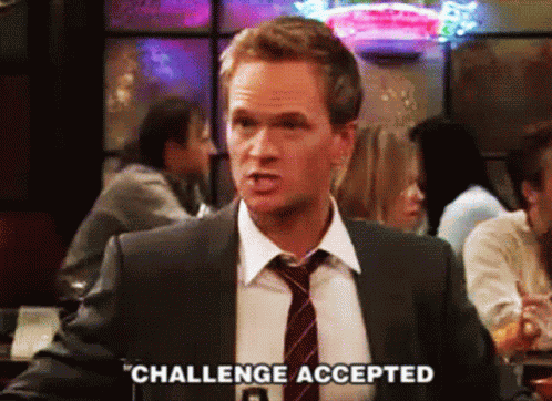 Challenge Accepted Himym GIF