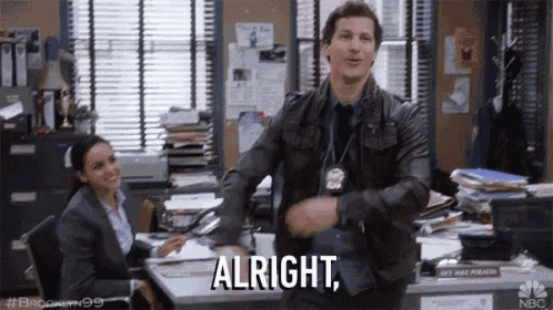 Challenge Accepted Jake Peralta GIF