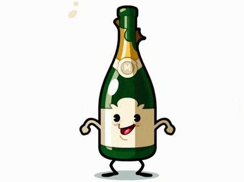 Champagne Dance GIF