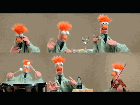 Chaos Muppets GIF