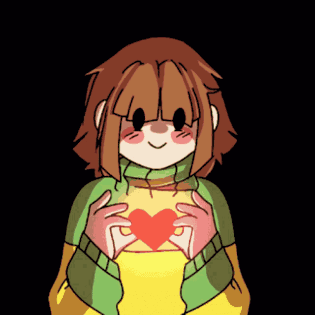 Chara Heart GIF