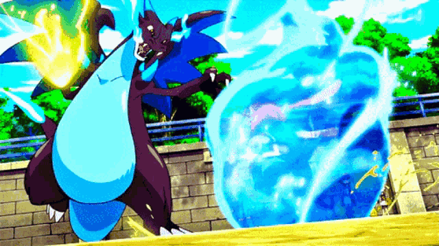 Charizard Greninja GIF