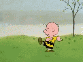 Charlie Brown - Football GIF