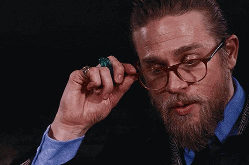 Charlie Hunnam Fix Glasses GIF