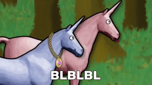 Charlie The Unicorn Blblbl GIF