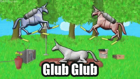 Charlietheunicorn Glubglub GIF
