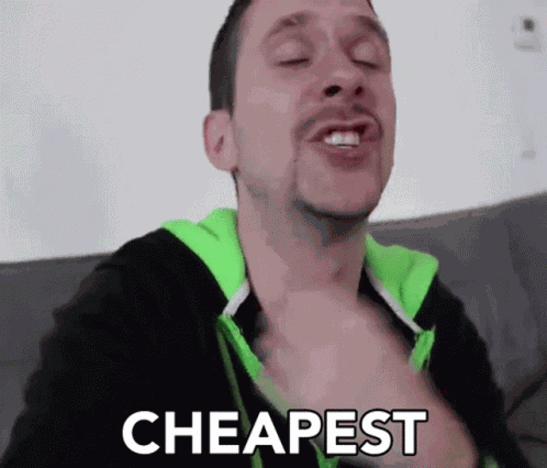 Cheapest Inexpensive GIF