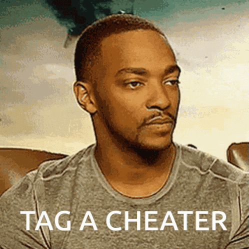 Cheater Bored GIF