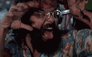 Cheech And Chong Creepy Face GIF