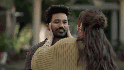 Cheek Kiss Mukti GIF