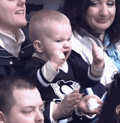 Cheering Baby Yeah GIF