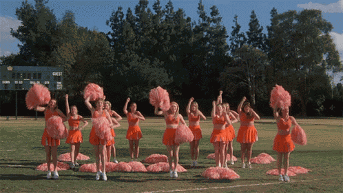 Cheering Megan GIF