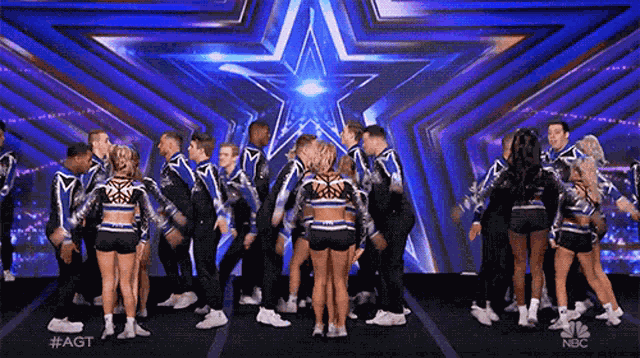 Cheerleaders Americas Got Talent GIF