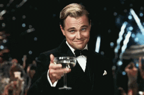 Cheers Fireworks GIF