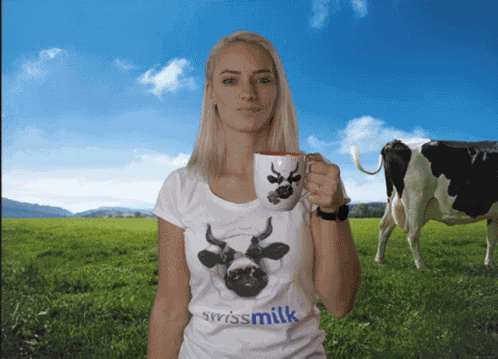 Cheers Swissmilk GIF