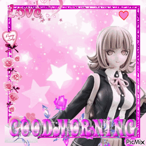 Chiaki Nanami Danganronpa GIF
