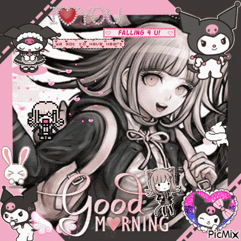 Chiaki Nanami Danganronpa GIF