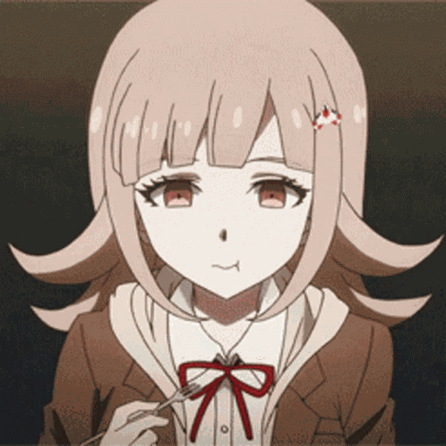 Chiaki Nanami Danganronpa GIF