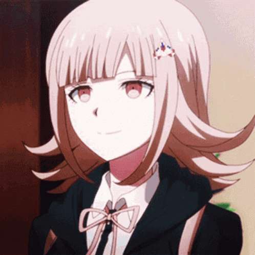 Chiaki Nanami Matching Pfp GIF
