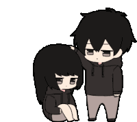 Chibi Anime Boy Sticker