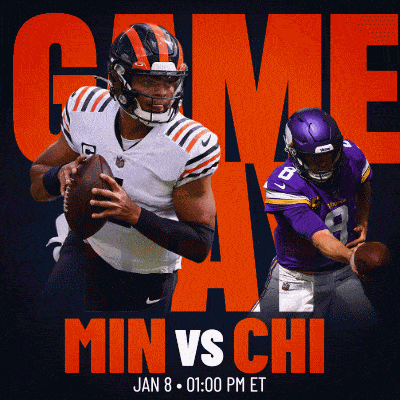 Chicago Bears Vs. Minnesota Vikings Pre Game GIF