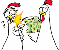 Chicken Chicken Bro Sticker