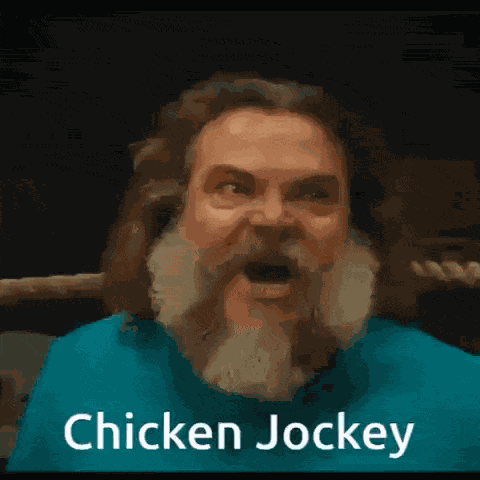 Chicken Jockey GIF