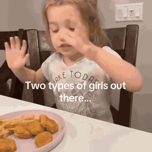 Chicken Nuggets Dinner GIF
