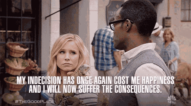 Chidi Good GIF