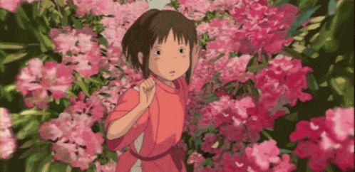 Chihiro Flowers GIF