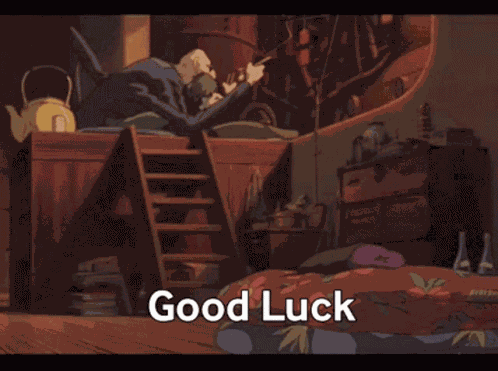 Chihiro Good Luck GIF